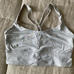 Lululemon Free to Be Longline Bra Silverbullet